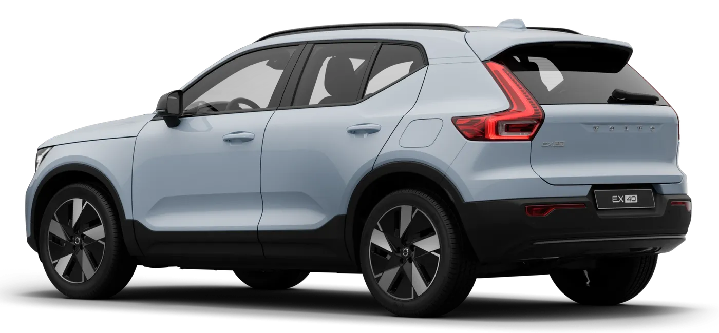 Traseira do Volvo EX40
