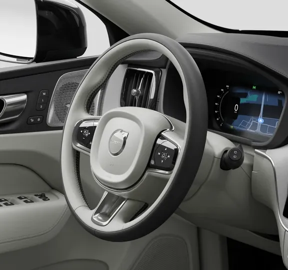 Volante e painel digital do Volvo XC60