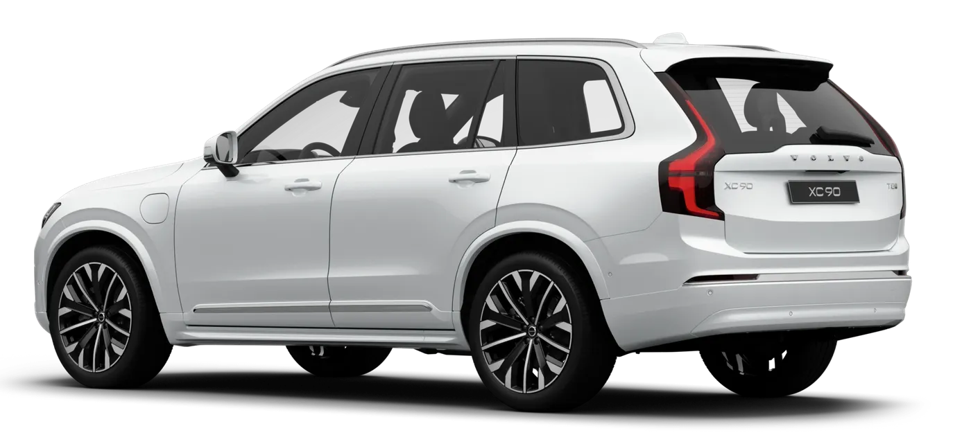 Volvo XC90 visto de três quartos de trás